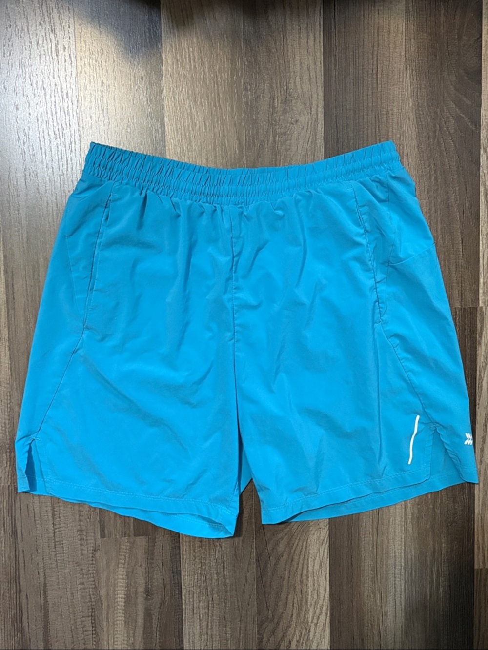 All In Motion Unlined Light Blue Shorts 6” Inseam